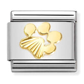 Nomination Composable Classic Link 030149/44 Paw Print in Gold